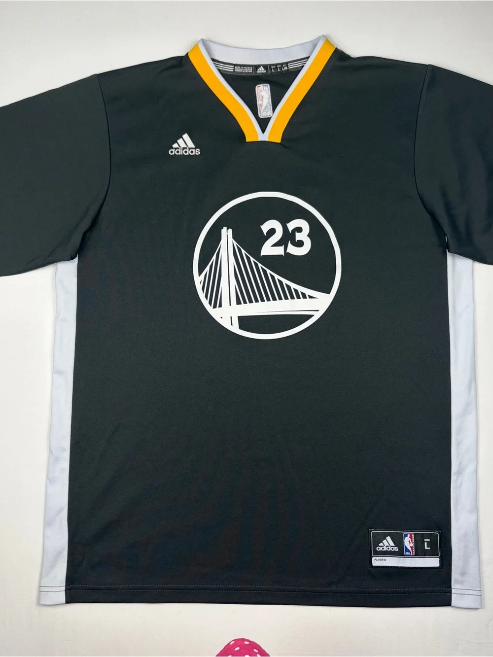 Adidas Golden State Warriors Draymond Green #23 Short Sleeve Jersey